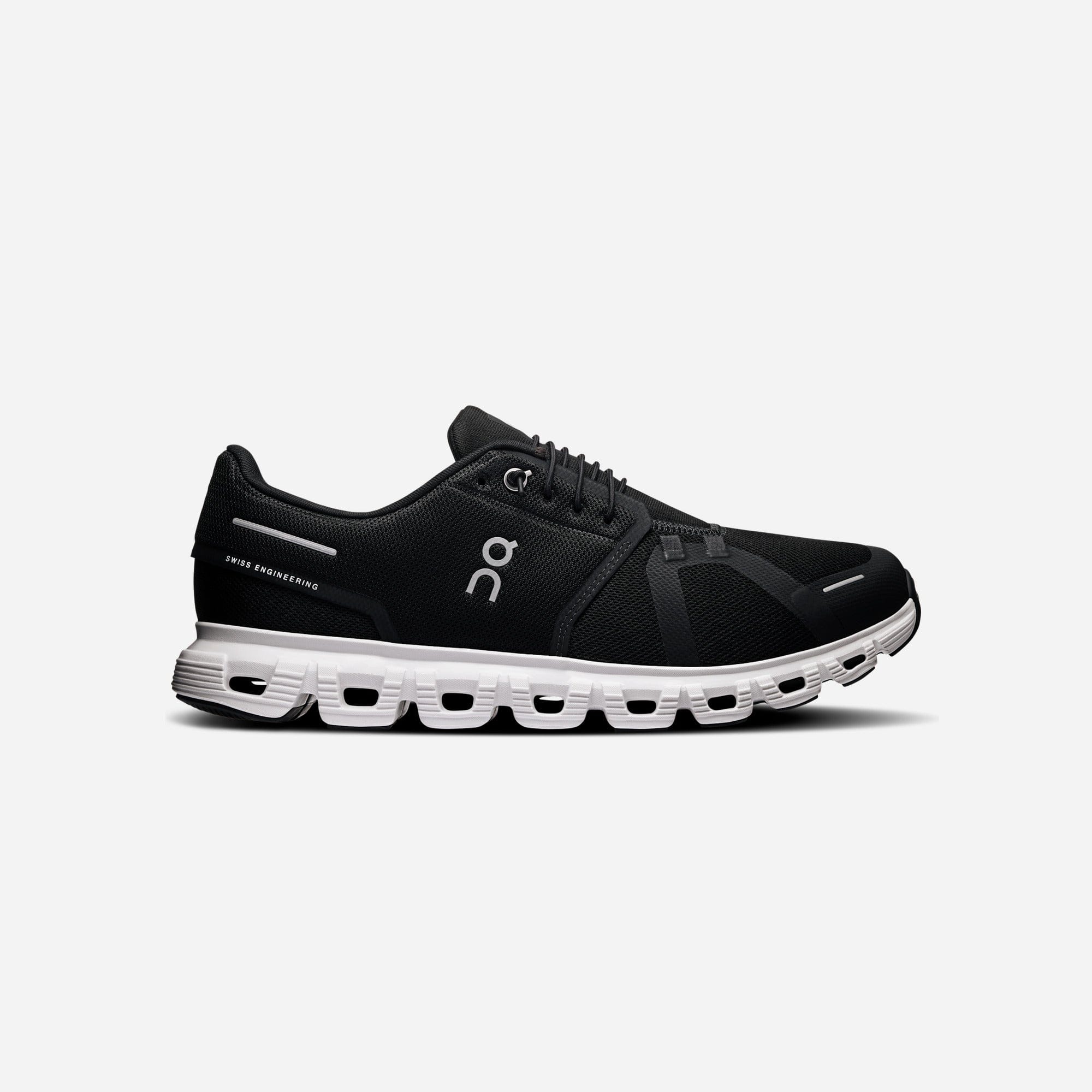 ON Running Cloud 6 Wide Black White