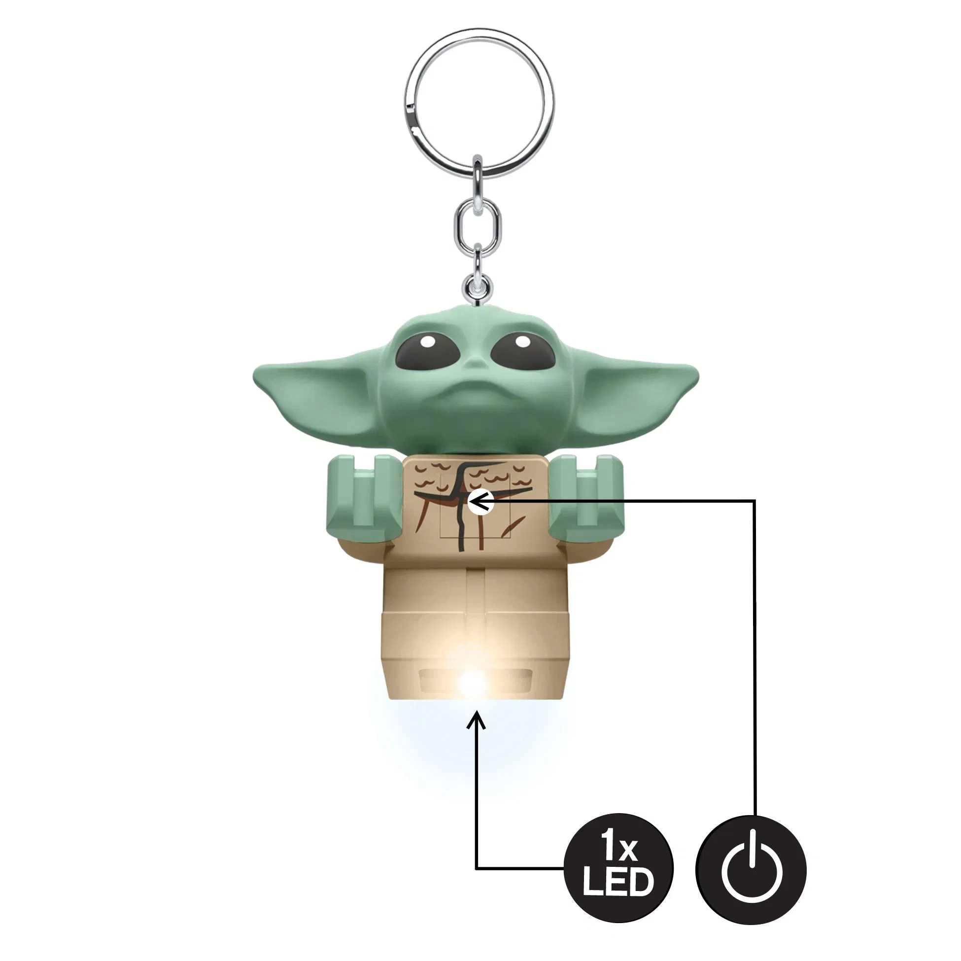 Lego Grogu Key Light