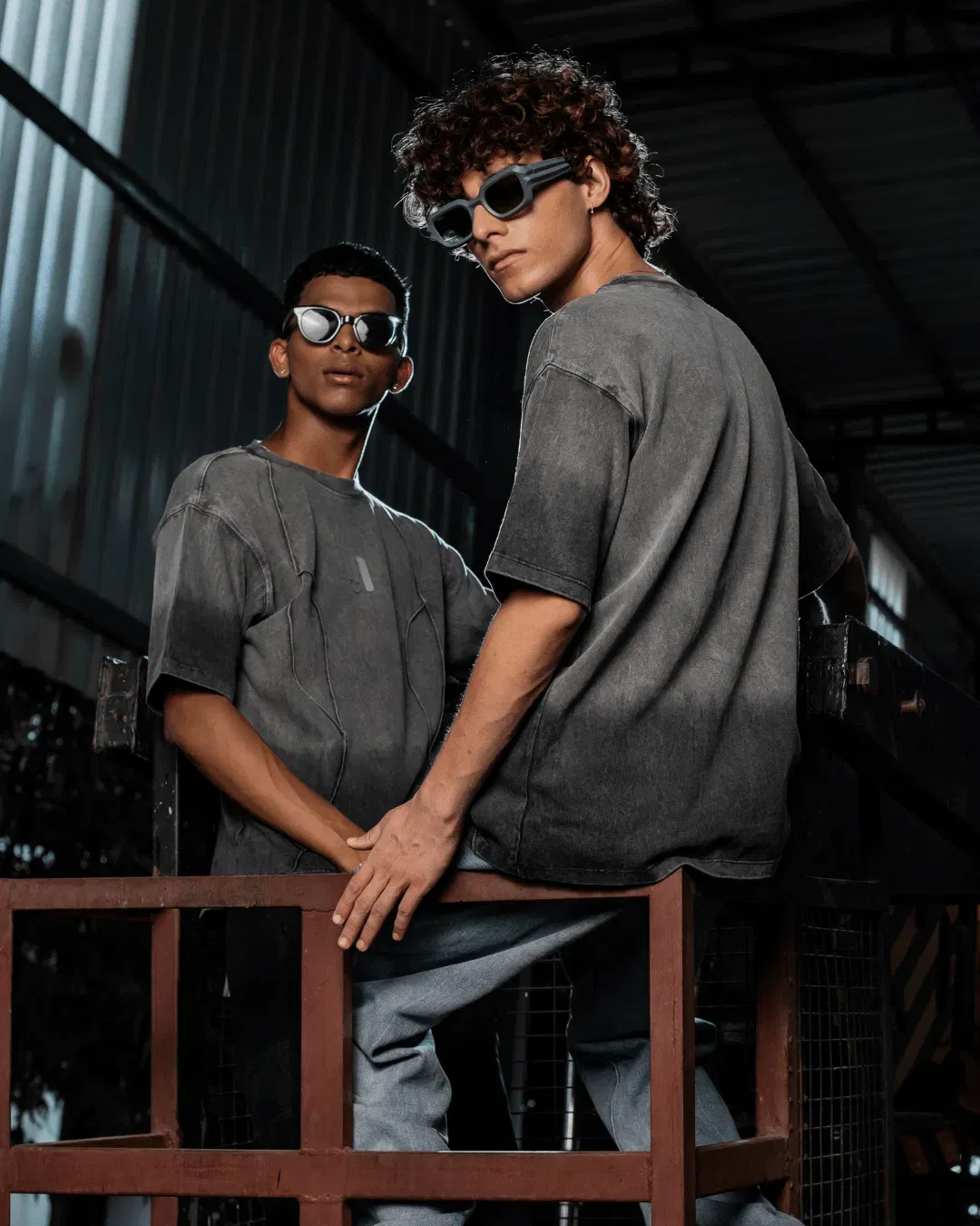 GREY THREADBARE T-Shirt