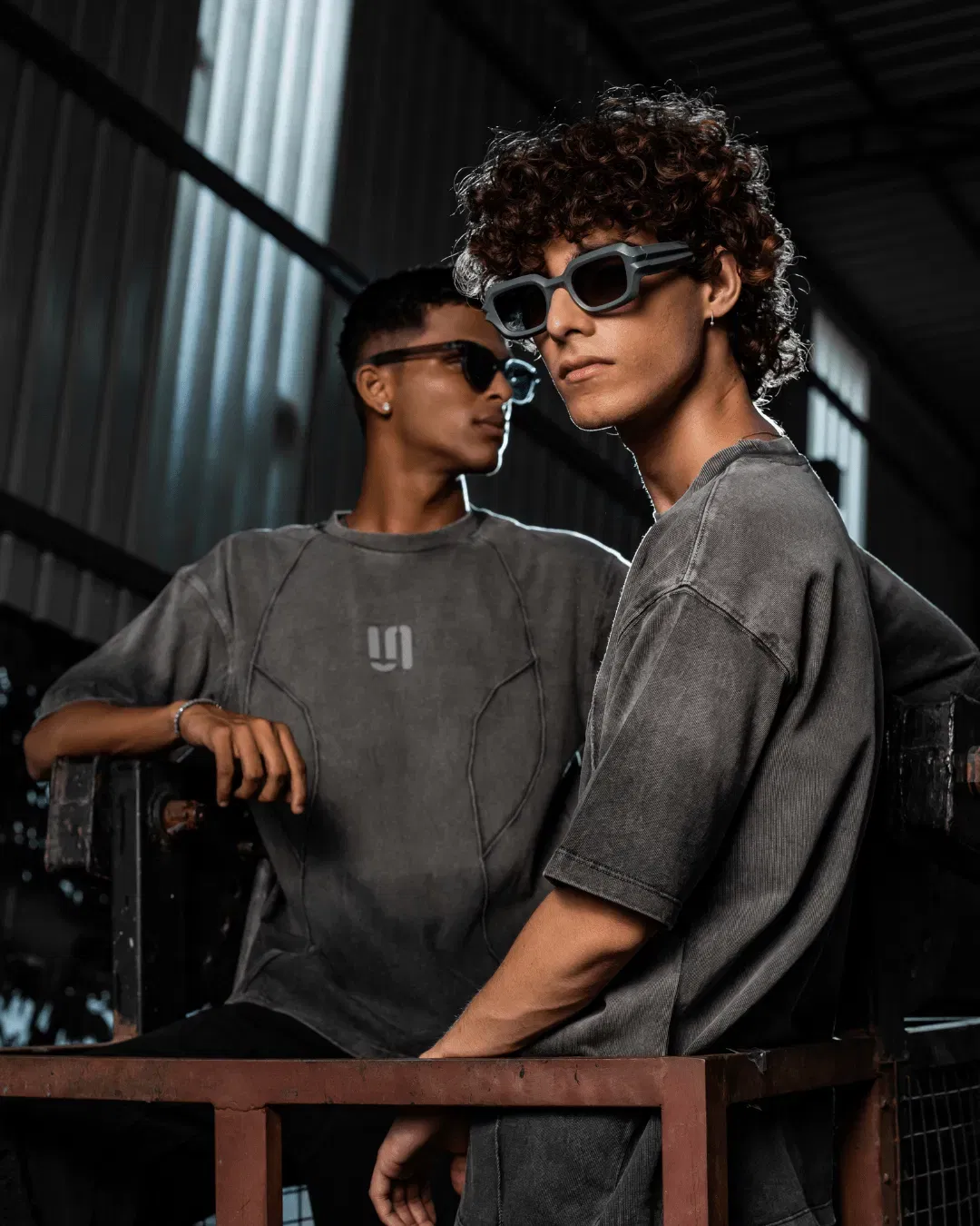GREY THREADBARE T-Shirt