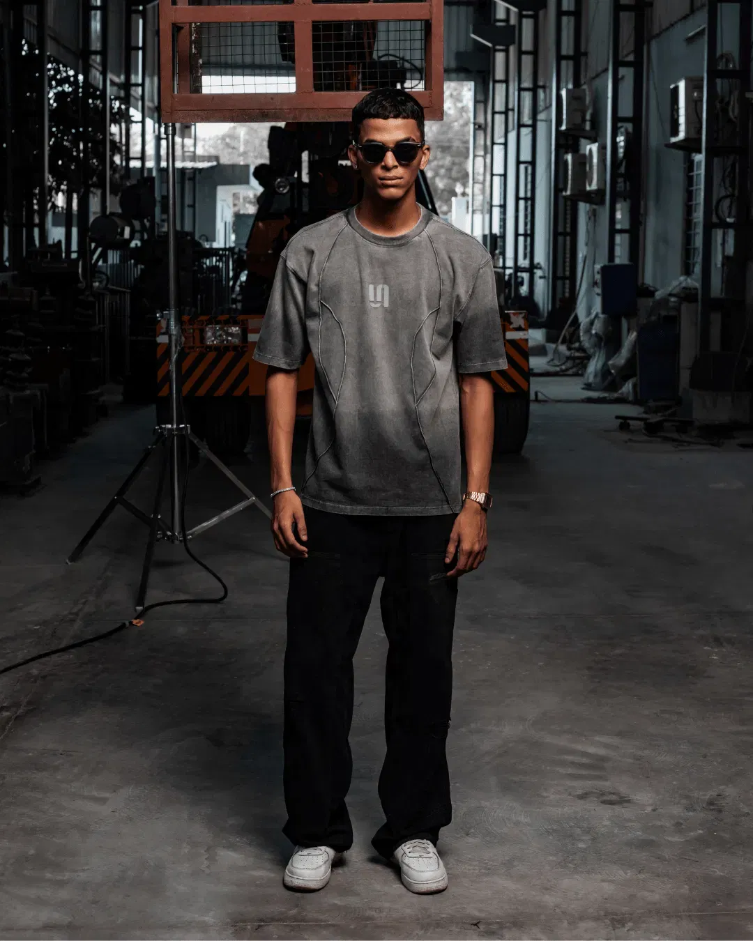 GREY THREADBARE T-Shirt
