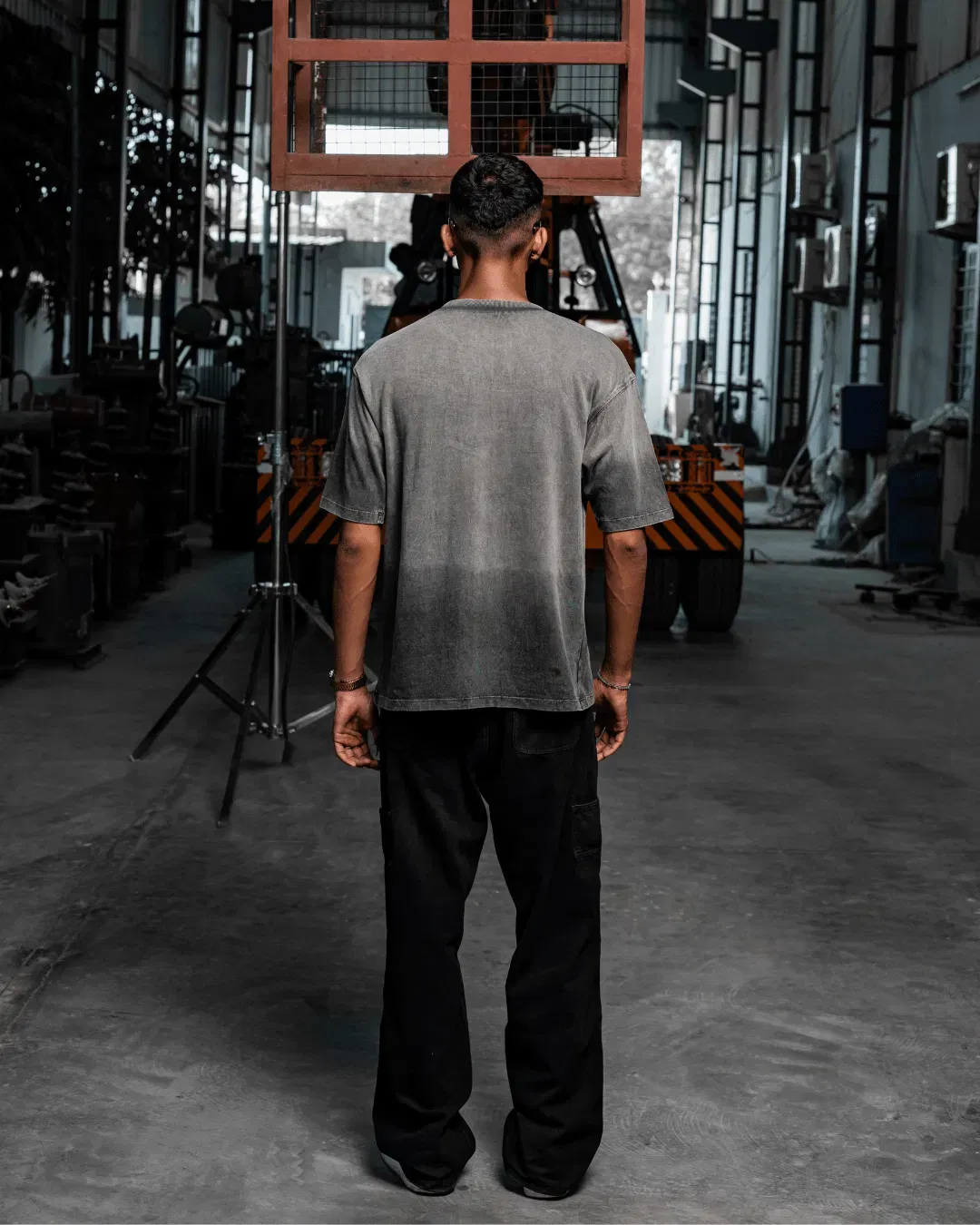 GREY THREADBARE T-Shirt