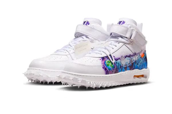 Nike Air Force 1 Mid Off-White Graffiti White