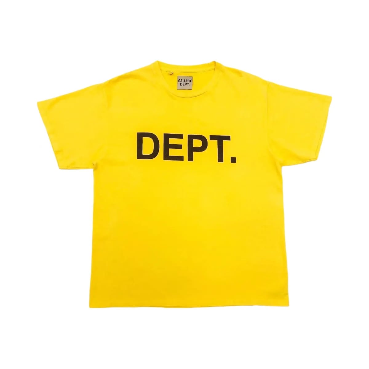 Gallery Department Gallery Dept Dept T-Shirt Yellow