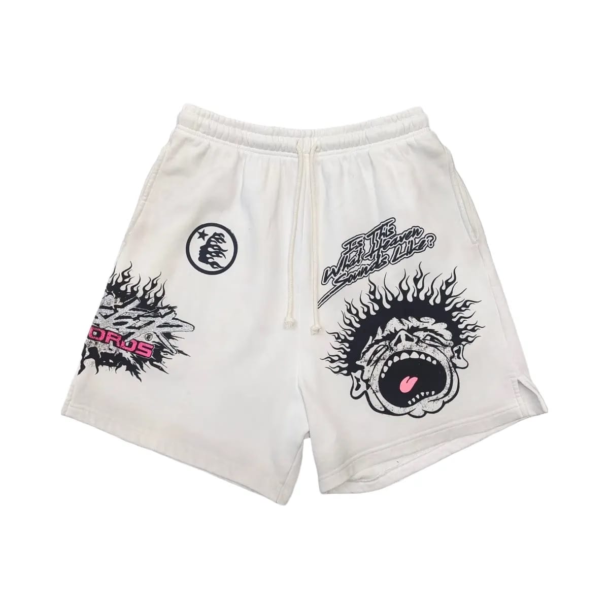 Hellstar Records Shorts White