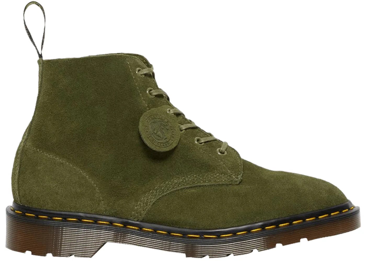 Dr. Martens 101 Suede Ankle Boot Green Desert Oasis