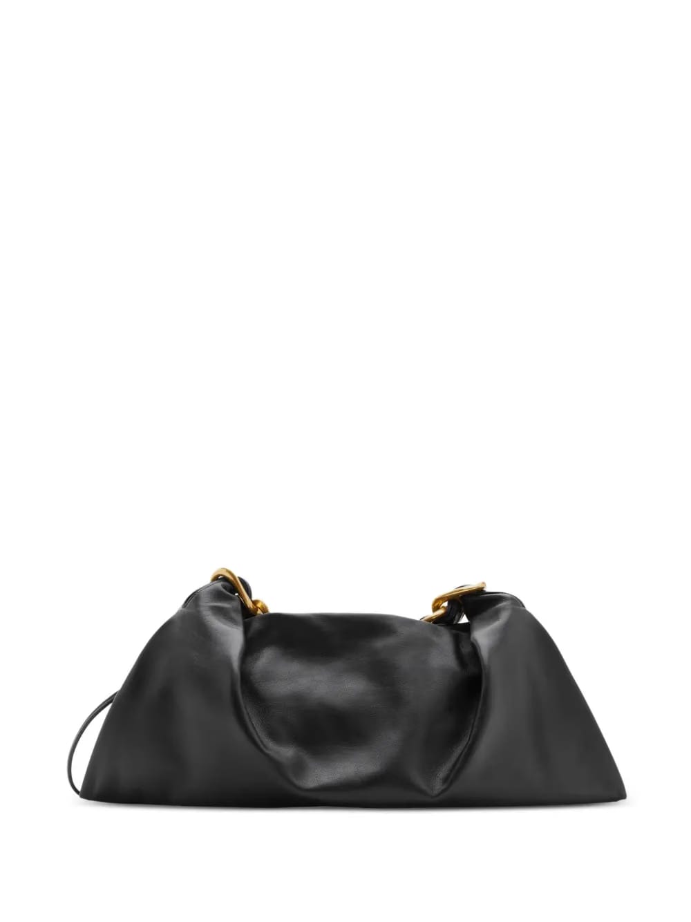medium Swan leather shoulder bag