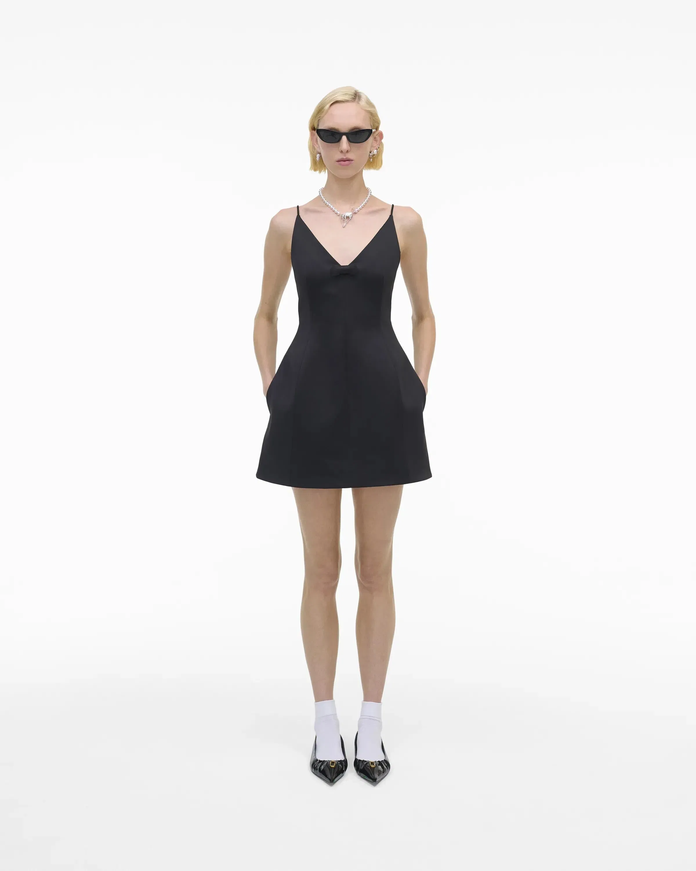 Satin Bow Dress
