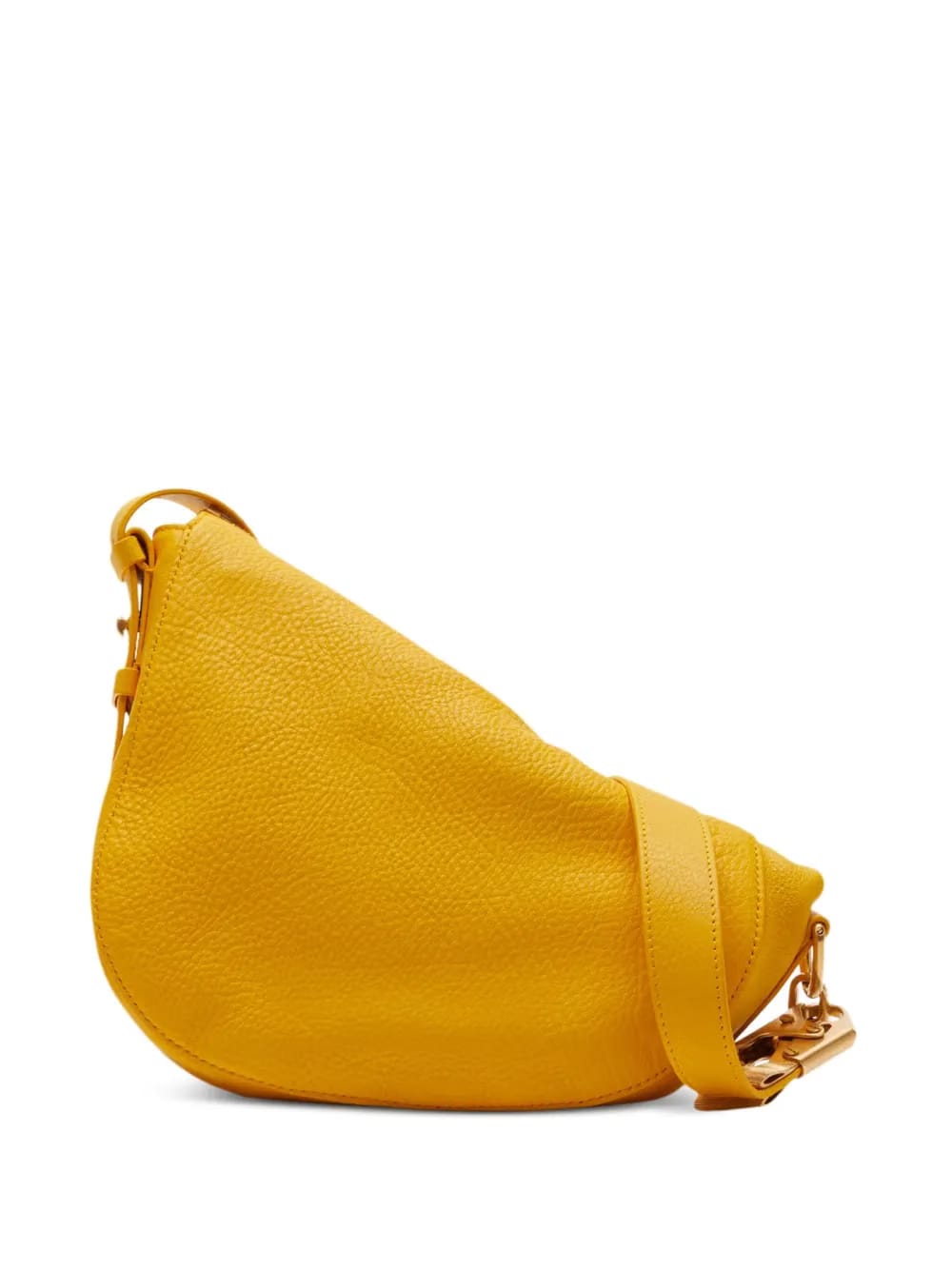Tasche zip-up leather shoulder bag
