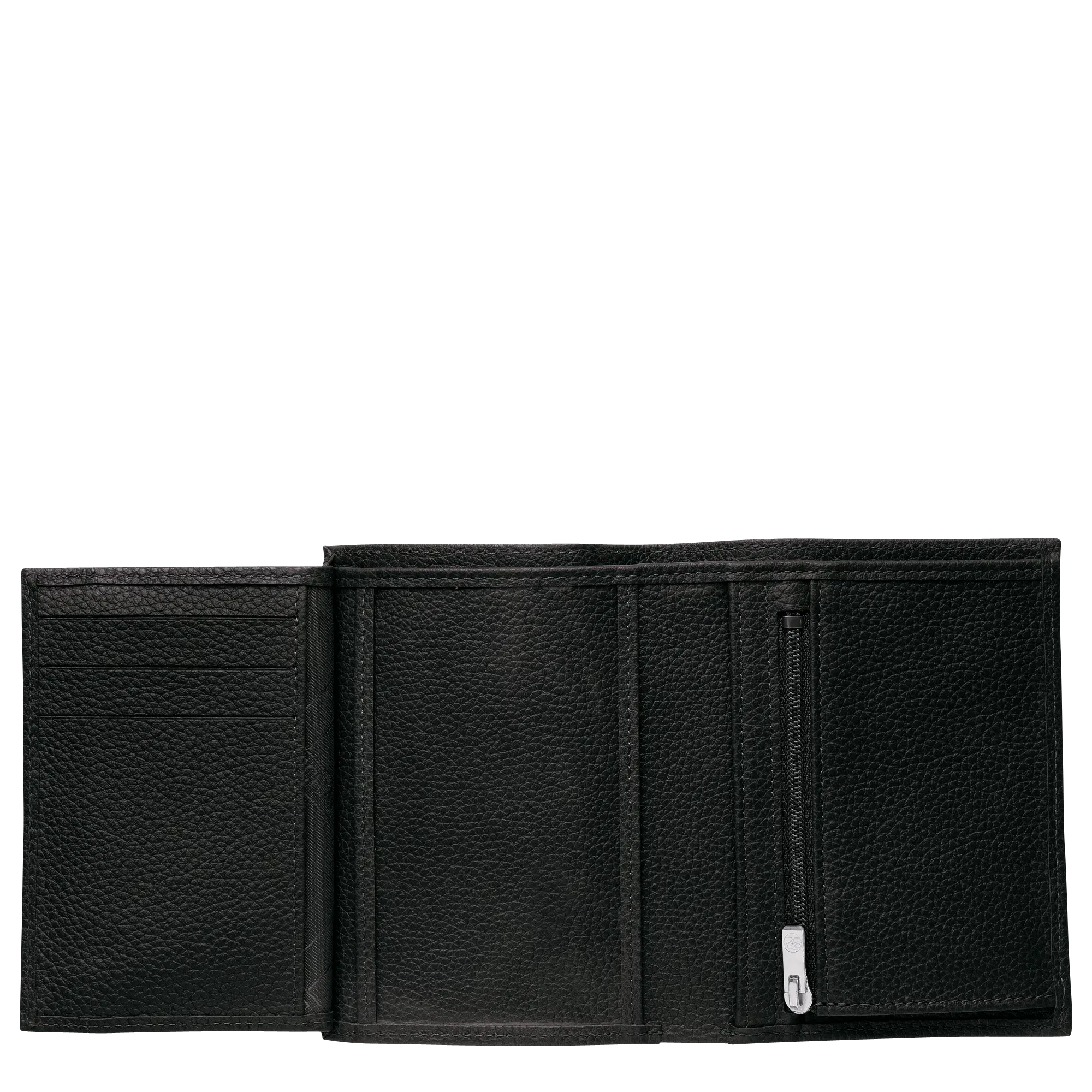 Longchamp Le Foulonné Wallet Black