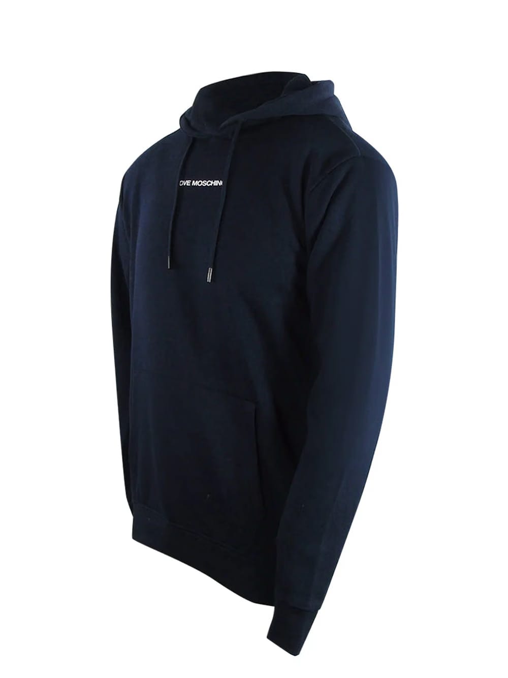 Love Moschino Small Logo Navy Hoodie