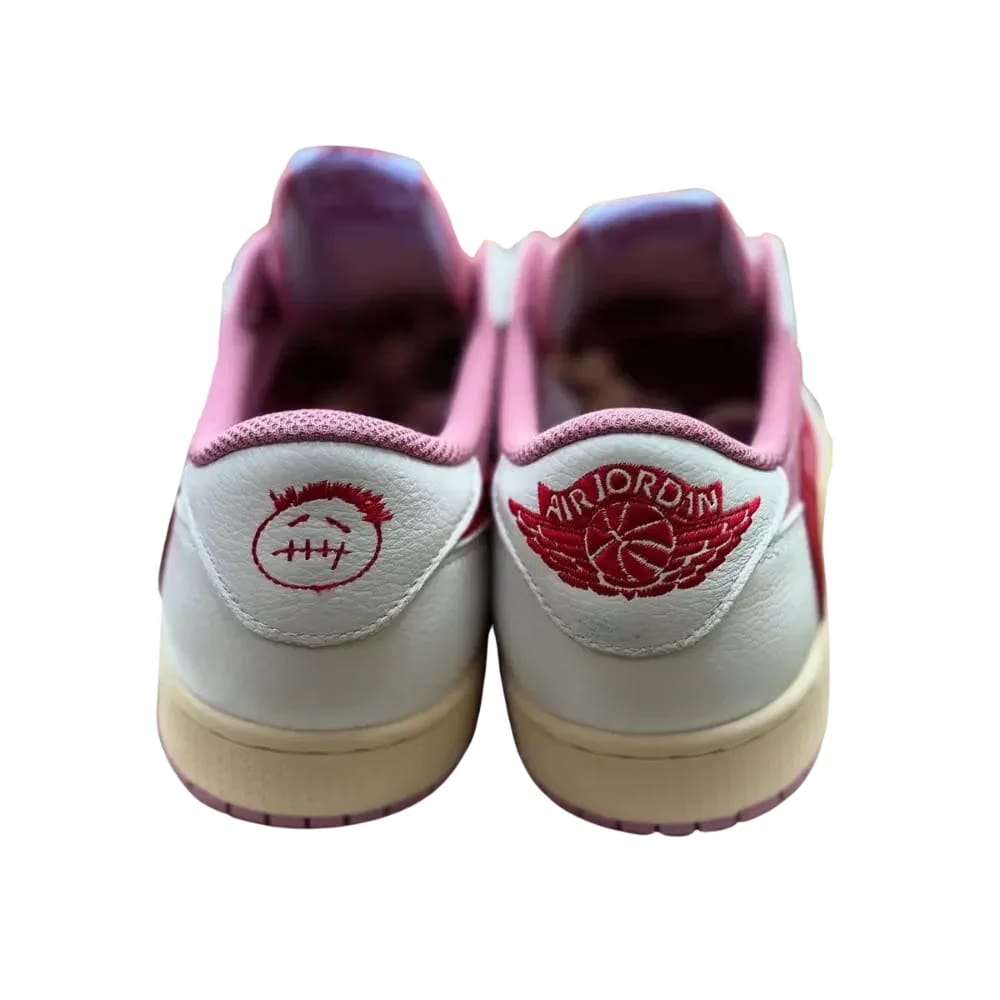 Travis Scott x Air Jordan 1 Retro Low OG 'Sail Tropical Pink'