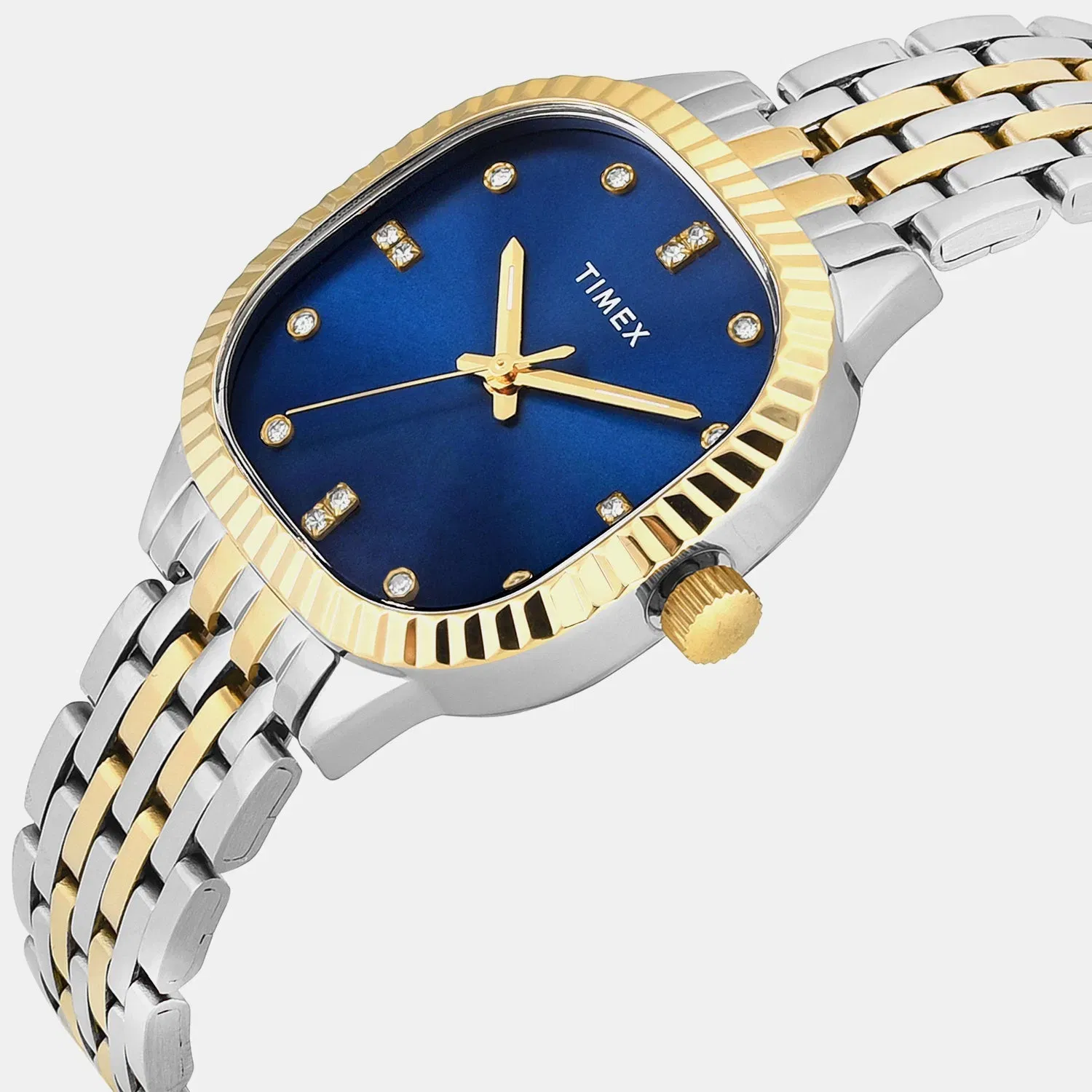Timex Trendline Women Quartz Dial Analog Stainless Steel Watch Twel27301
