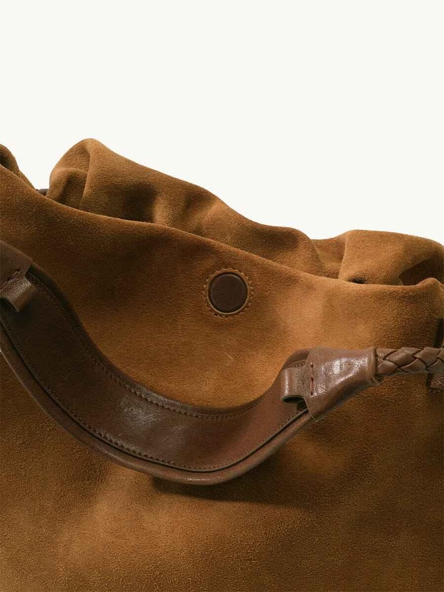 Songmont Medium Gather Bag Set Ochre Suede