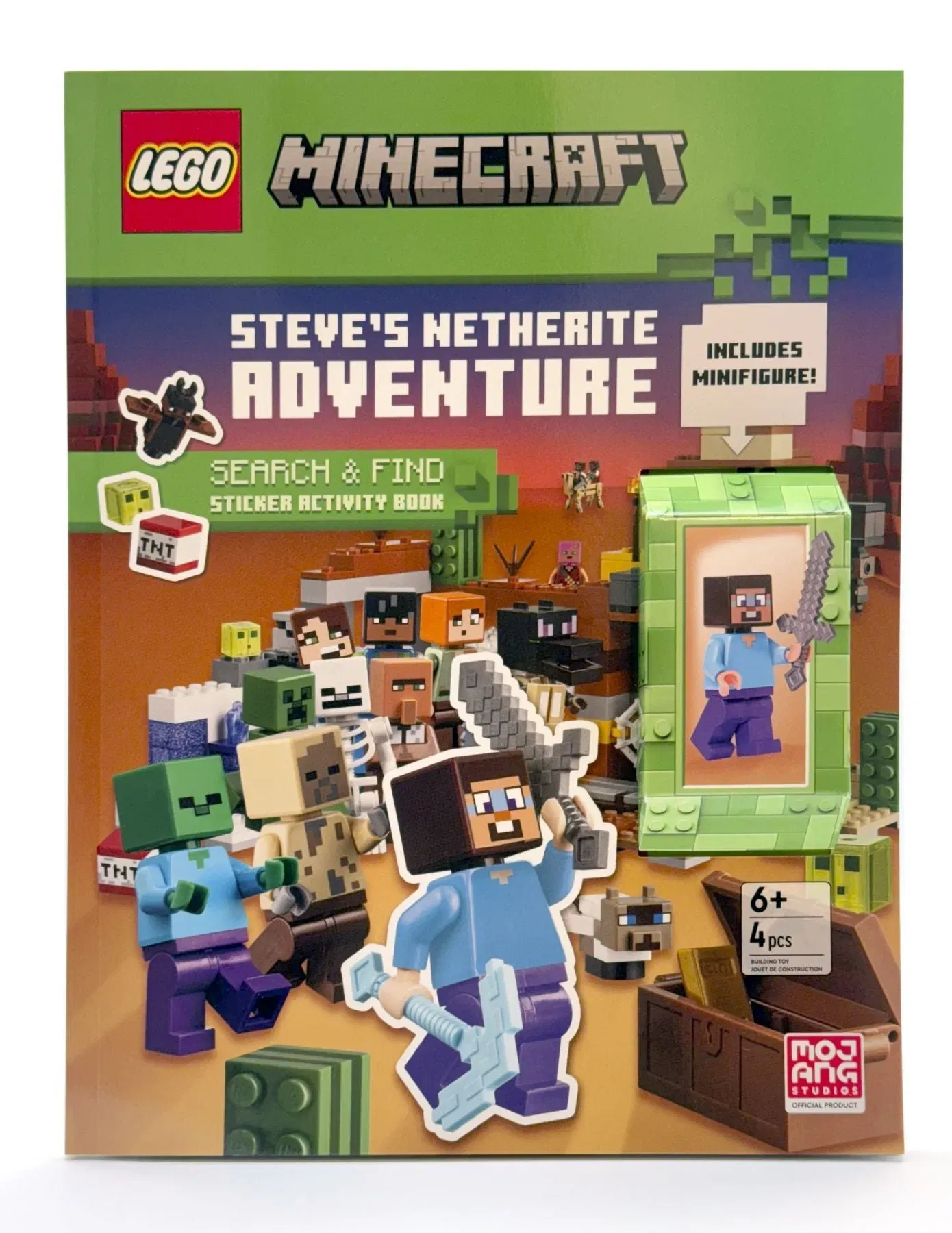 Lego Steves Netherite Adventure
