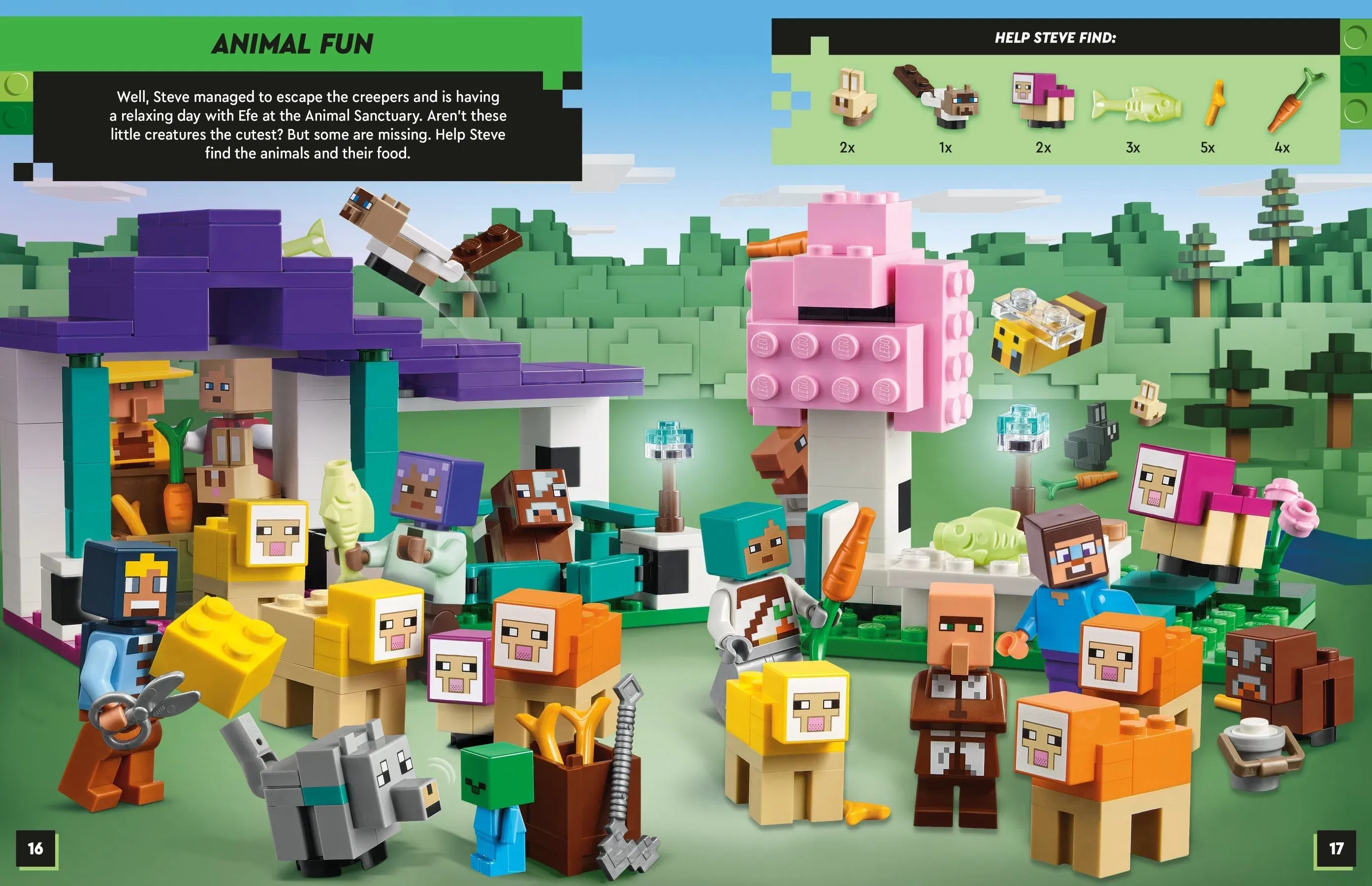 Lego Steves Netherite Adventure