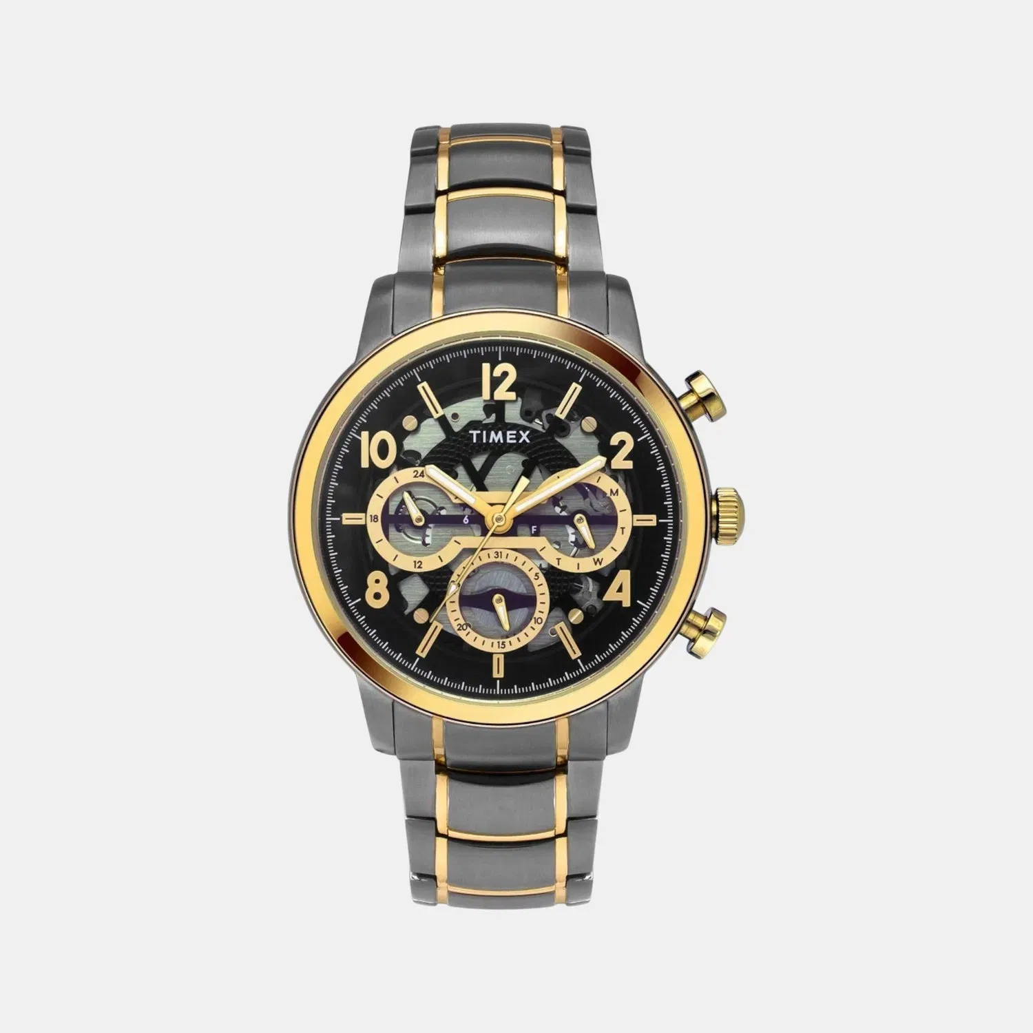 Timex Signio Men Quartz Dial Multi-Function Stainless Steel Watch Tweg20208