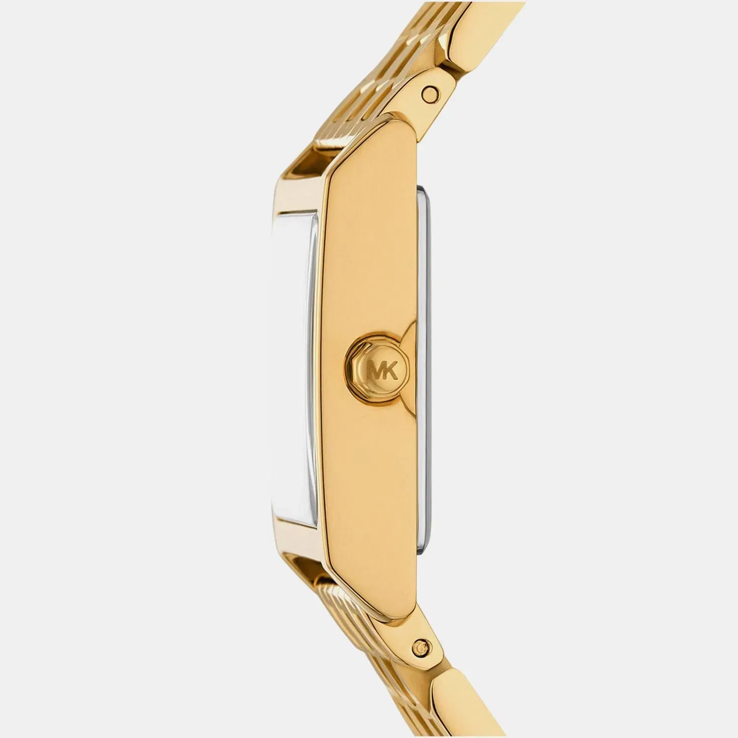 Michael Kors Georgie Women Quartz Gold Dial Analog Stainless Steel Watch Mk4934