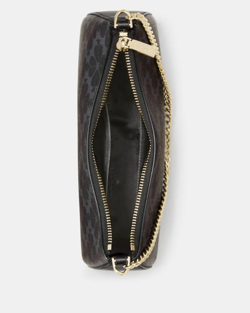 KateSpade Margot Spade Flower Convertible Shoulder Bag Black