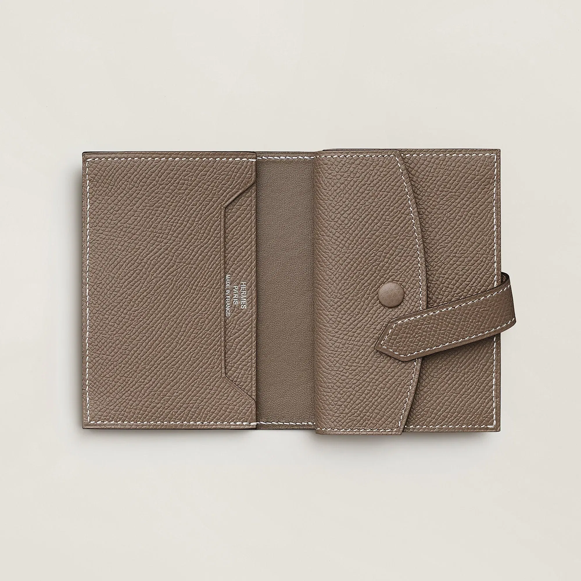Hermes Bearn Mini Wallet Noir