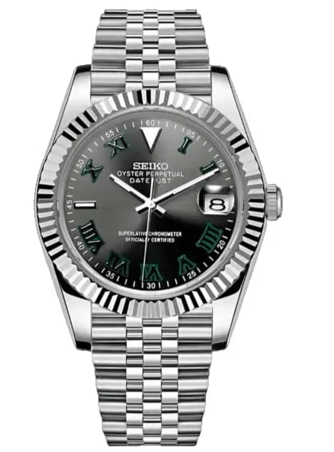 Seiko Mod Datejust Classic Wimbledon