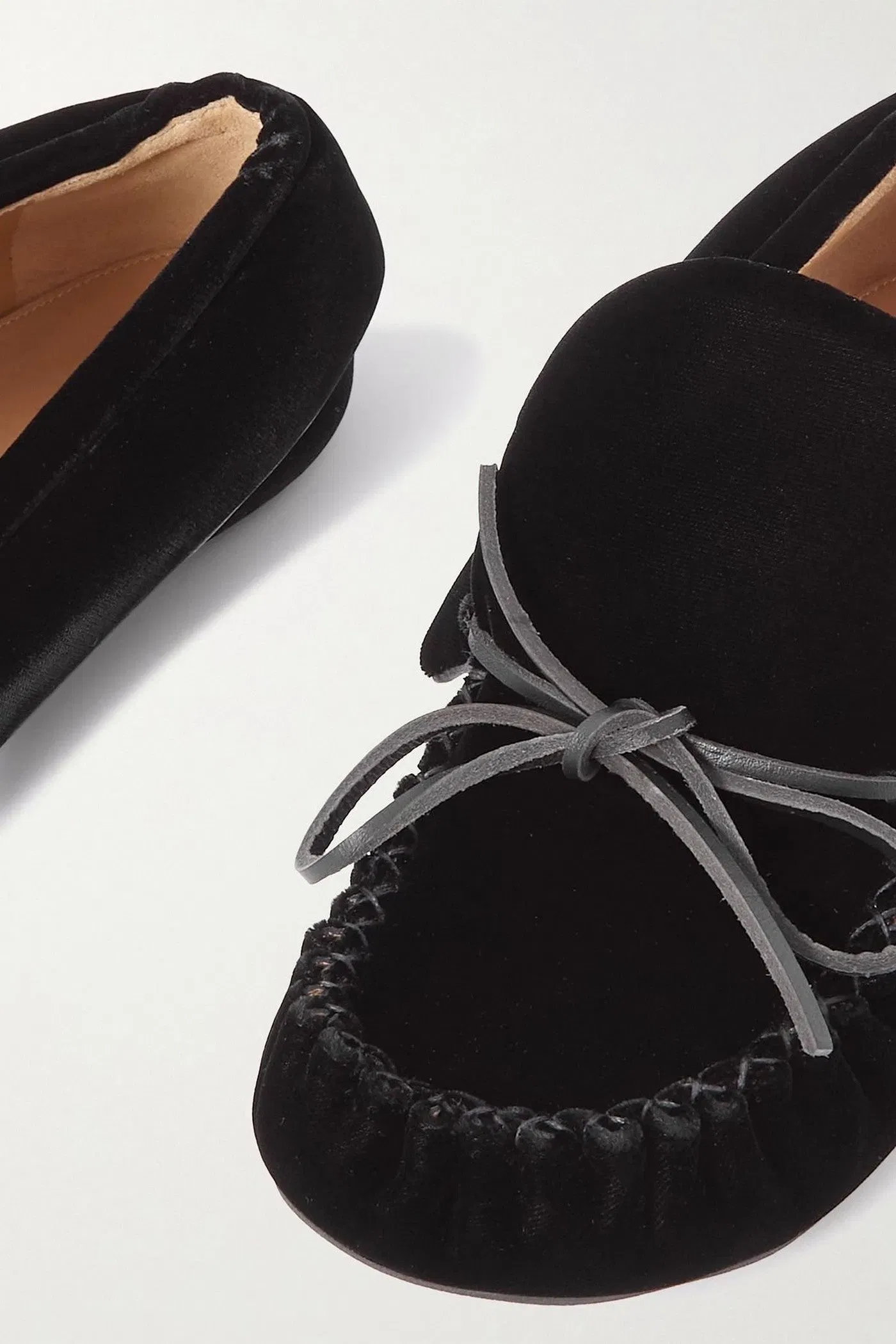 Jw Anderson Embellished Suede Loafers Black Women's