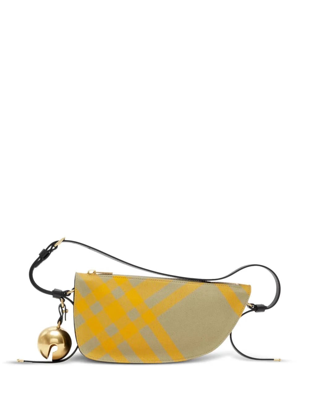 Sling Shield check-pattern shoulder bag