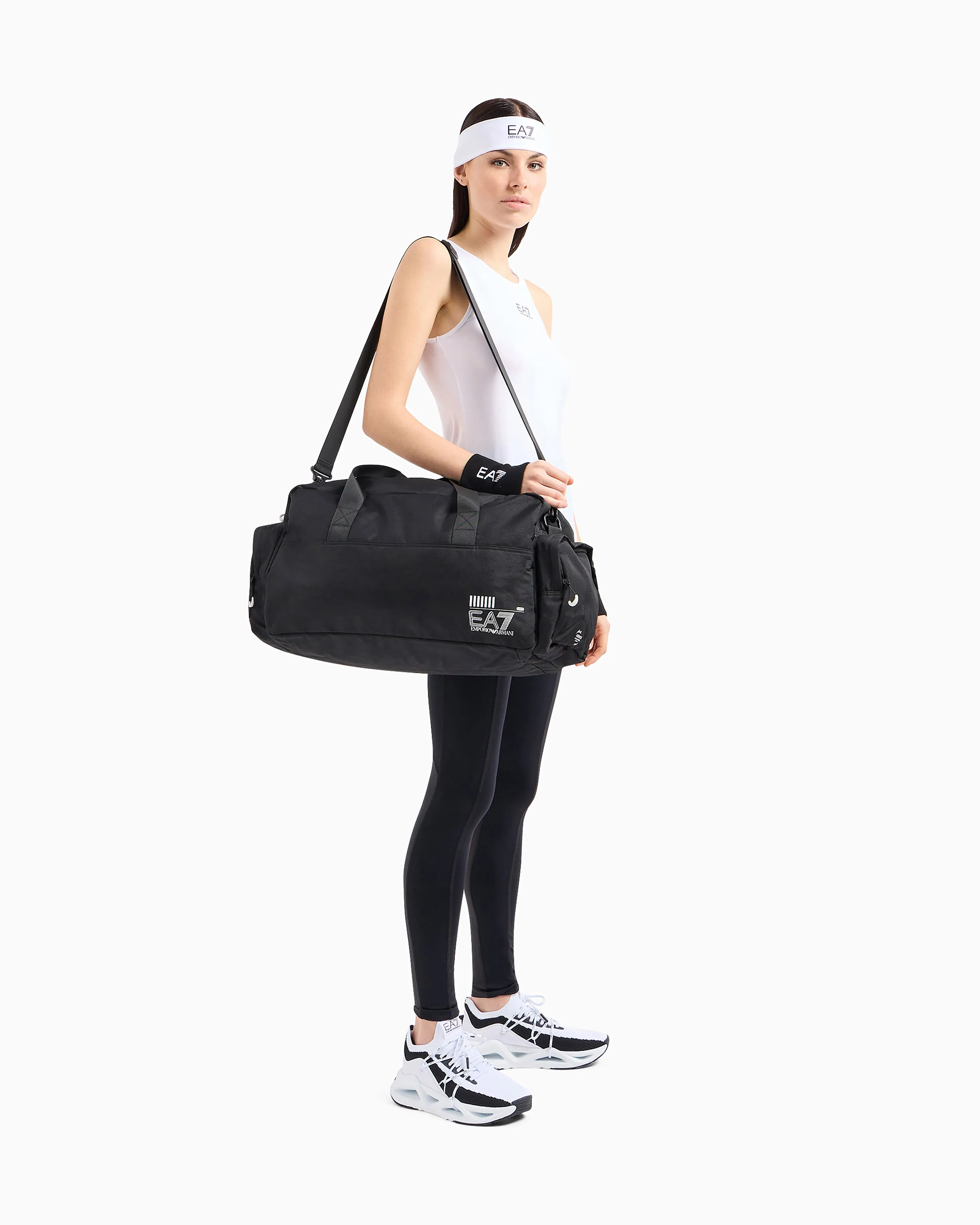 EA7 Breathable technical top with stretch for Tennis Pro
