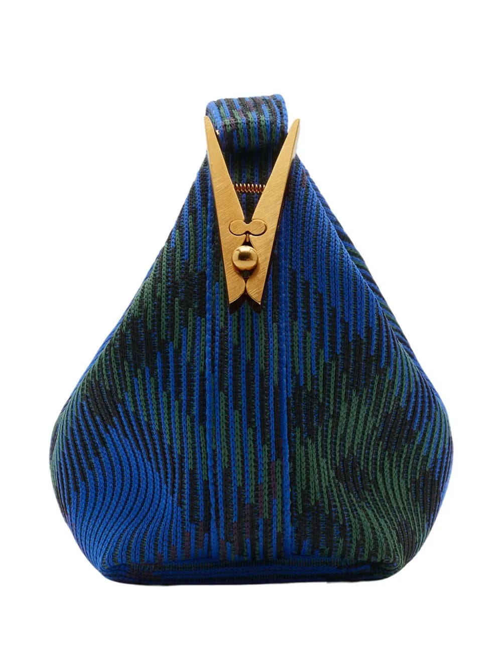 Peg checked shoulder bag