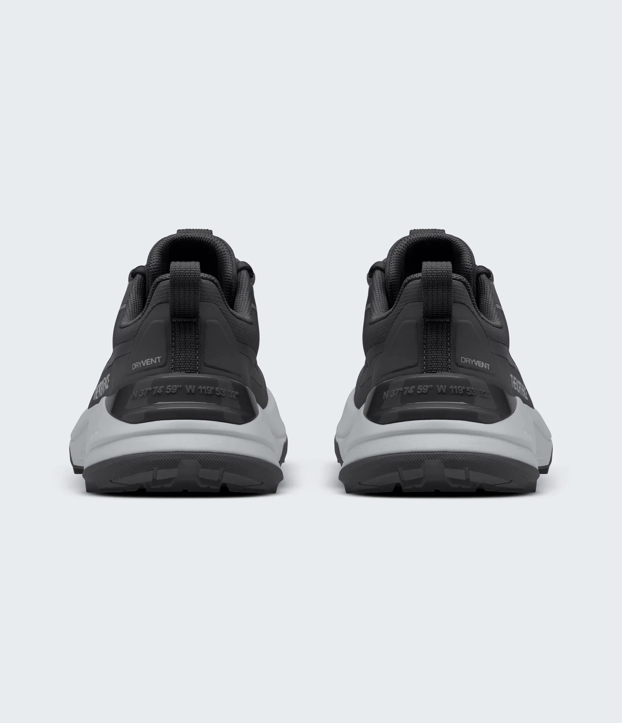 The North Face Womens Fastpack Waterproof Shoes Tnf Black - High Rise Grey Tnf Black - High Rise Grey