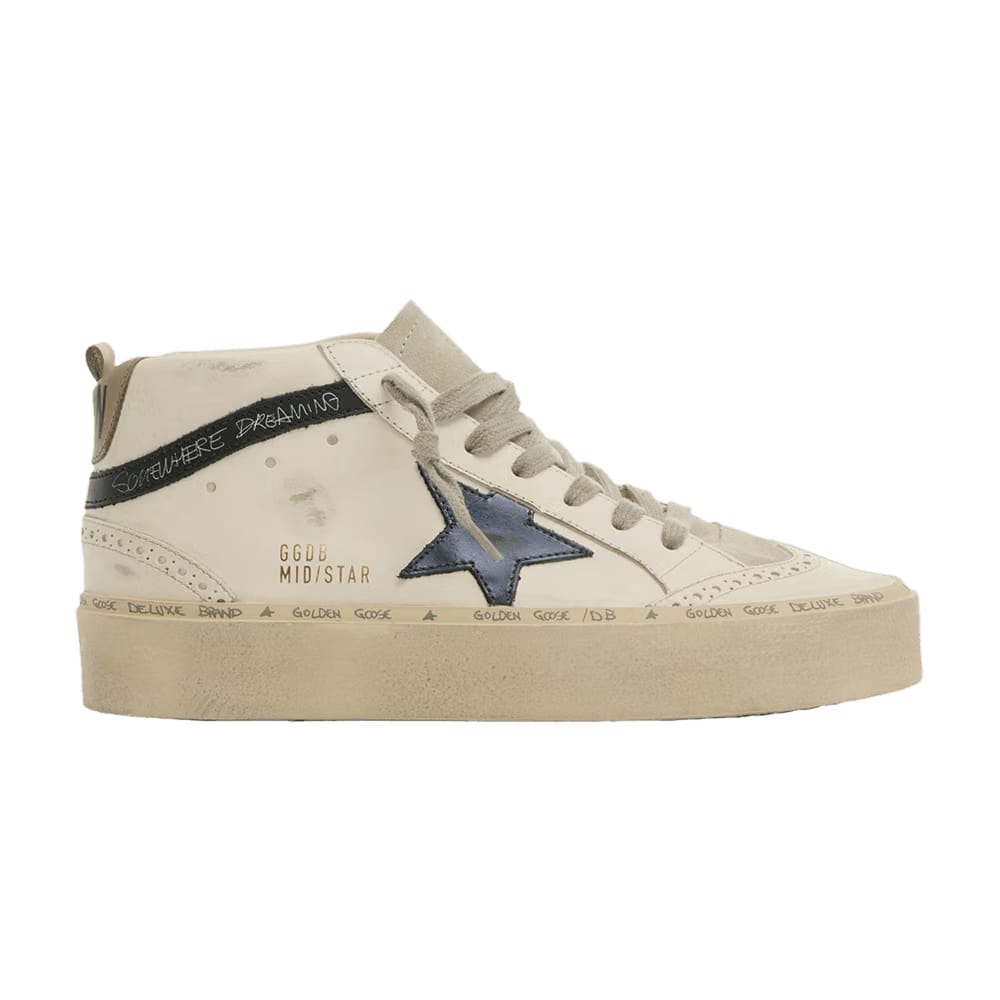 Golden Goose Wmns Hi Mid Star 'White Ice Blue'