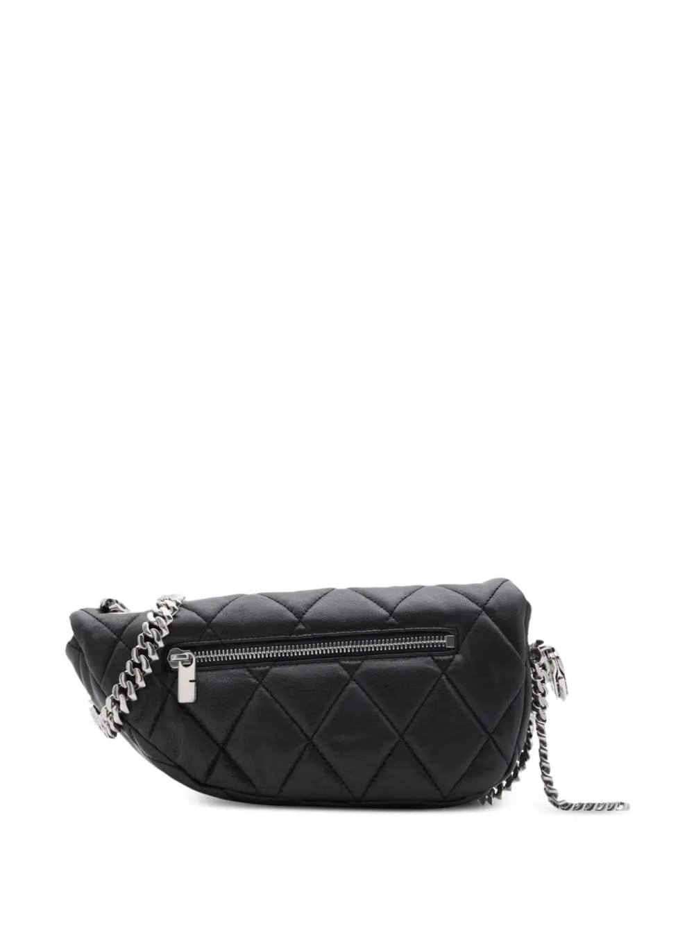 Shield Lock leather shoulder bag