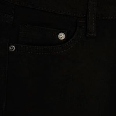 Petite Black Mid Rise Flared Jeans