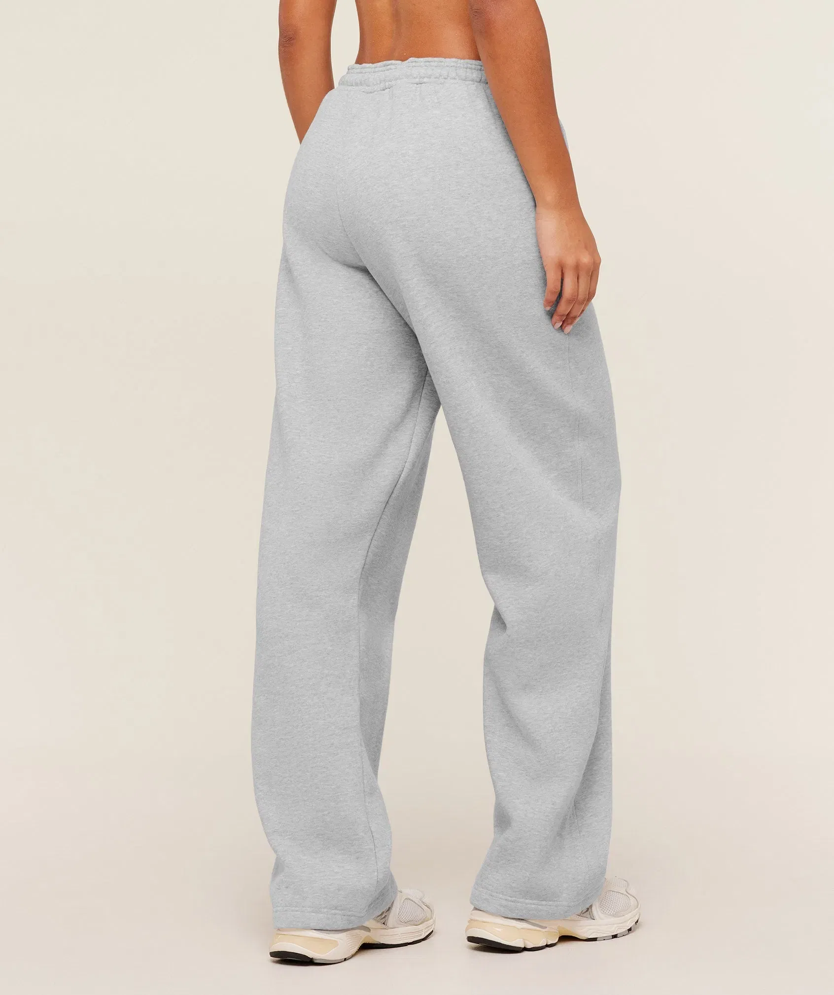 Gymshark Cosy Luxe Straight Leg Tall Joggers - Bros Soft Grey Marl