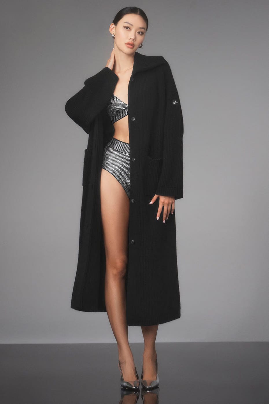 Cashmere Ma Cherie Long Cardigan