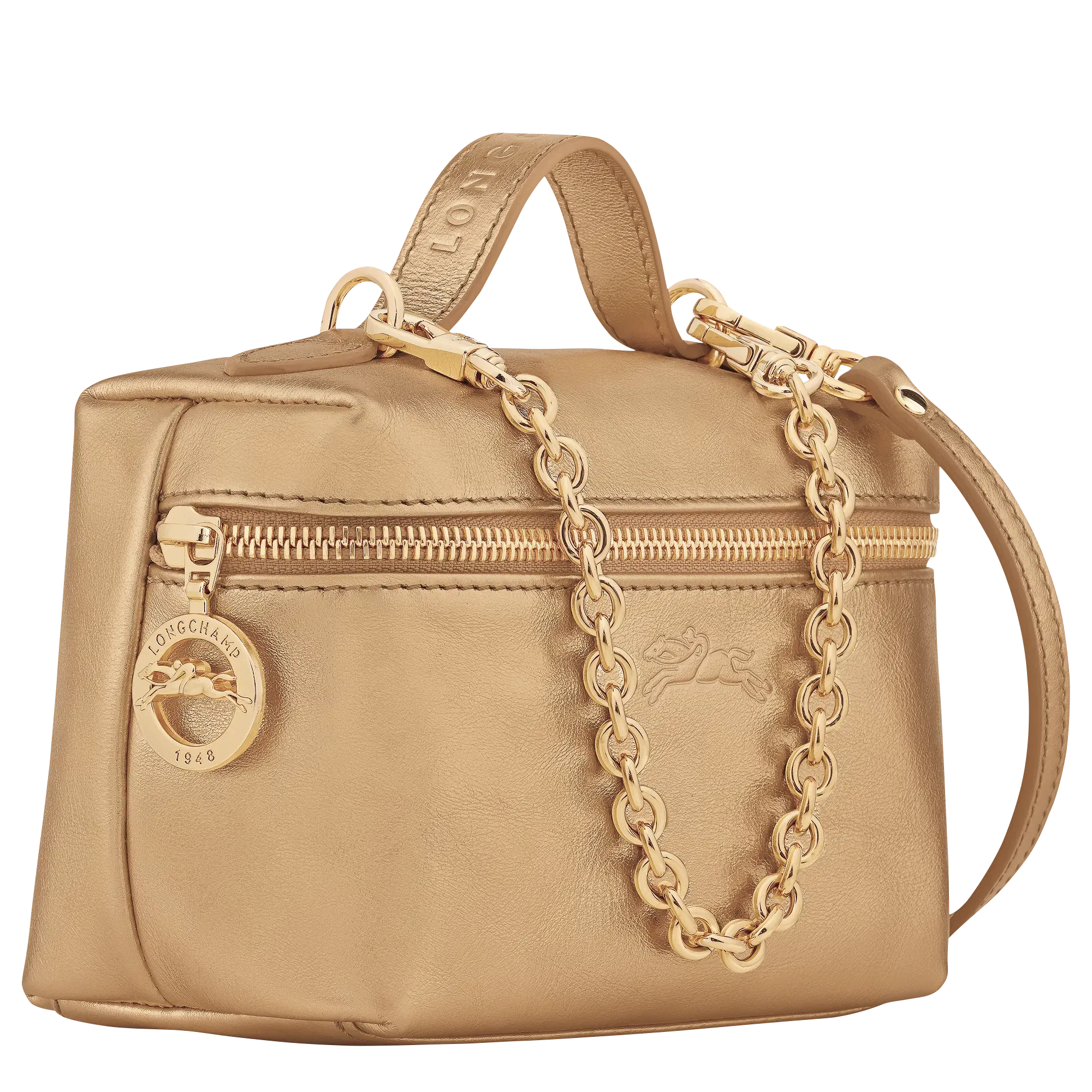 Longchamp Le Pliage Xtra Crossbody bag Gold