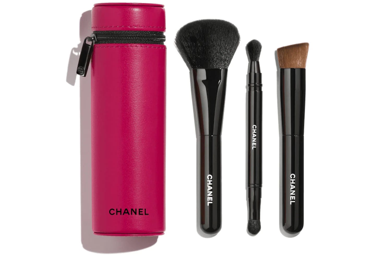 Chanel Codes Couleur Limited-Edition Collection Of 3 Essential Brushes 143 - Diva