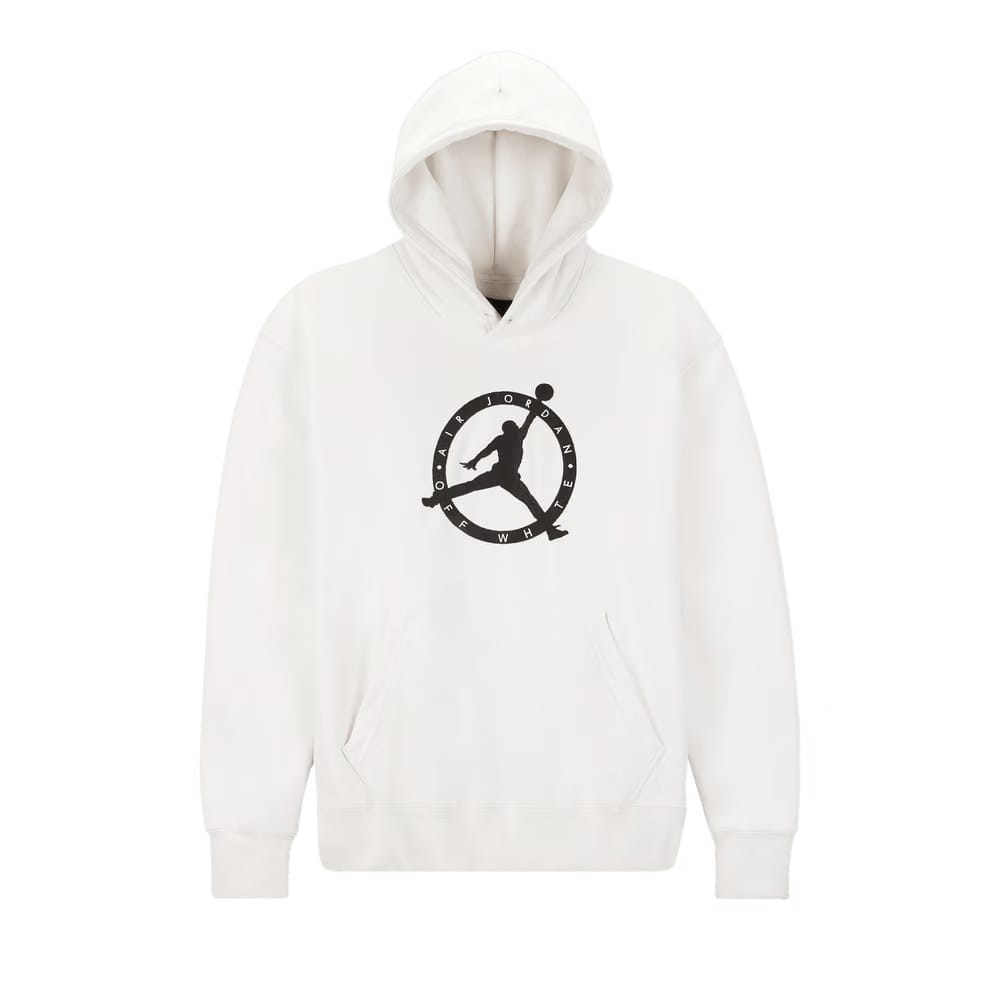 Air Jordan x Off-White MJ Hoodie White/Black/Forest Green
