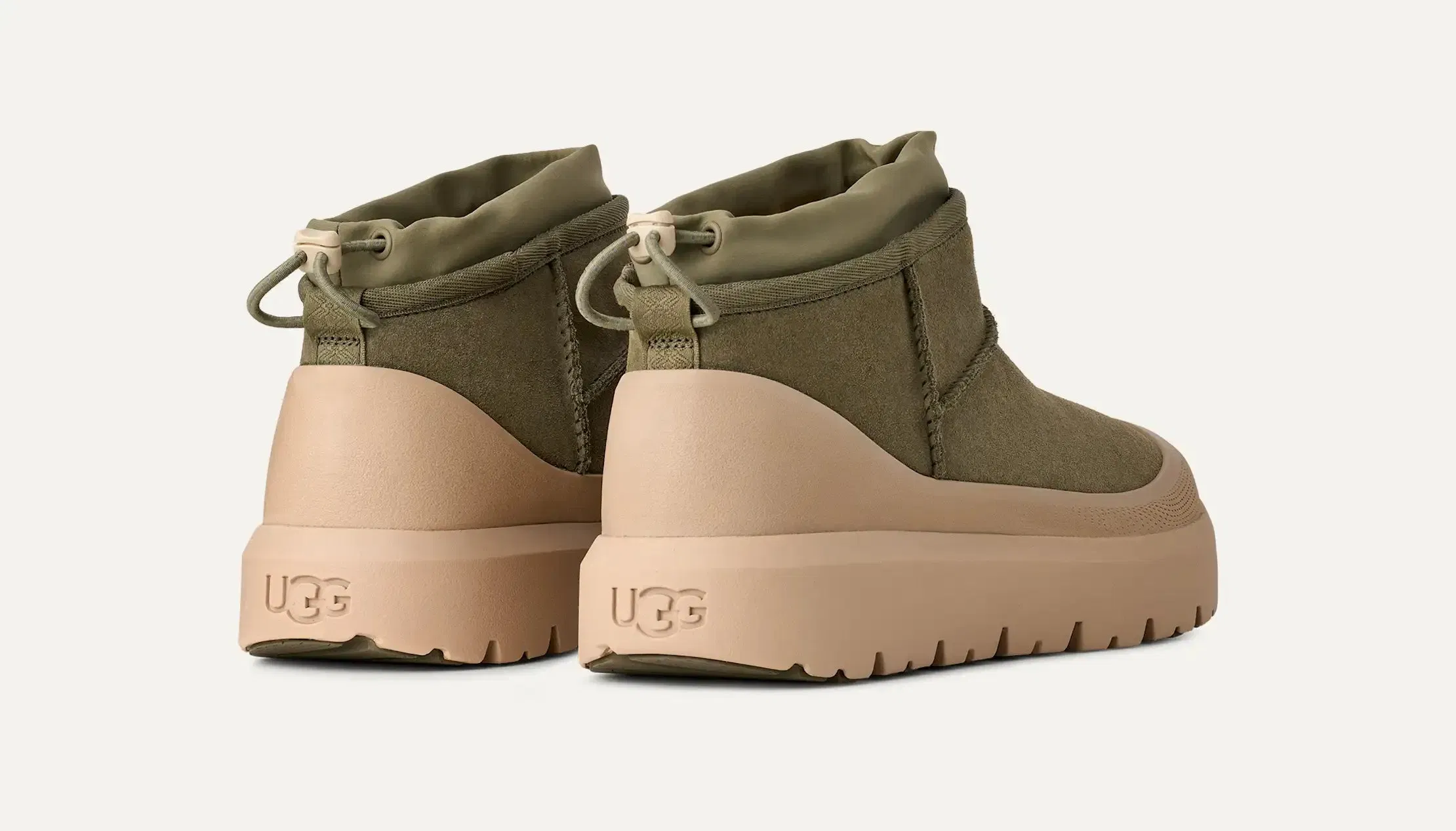 Ugg Classic Ultra Mini Weather Hybrid Burnt Olive / Mustard Seed