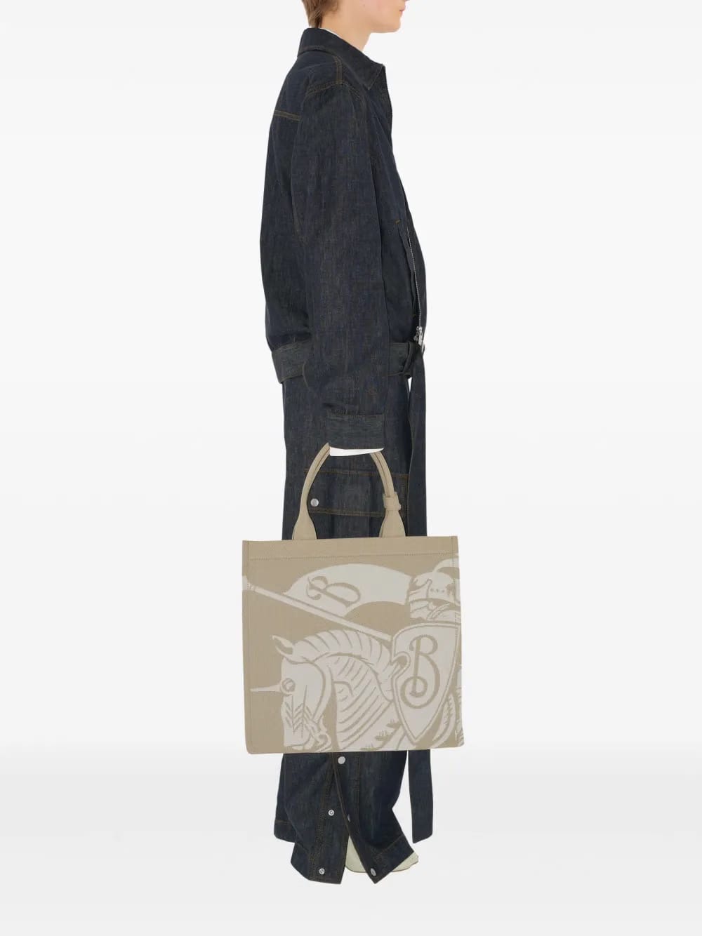 small Equestrian Knight tote bag