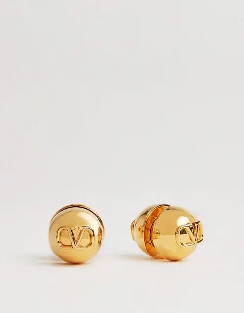 Vlogo Metal Earrings