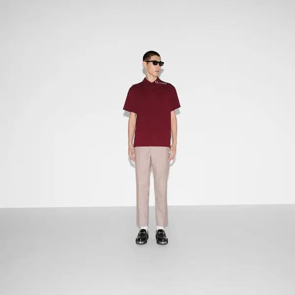 Gucci cotton polo shirt ready-to-wear
