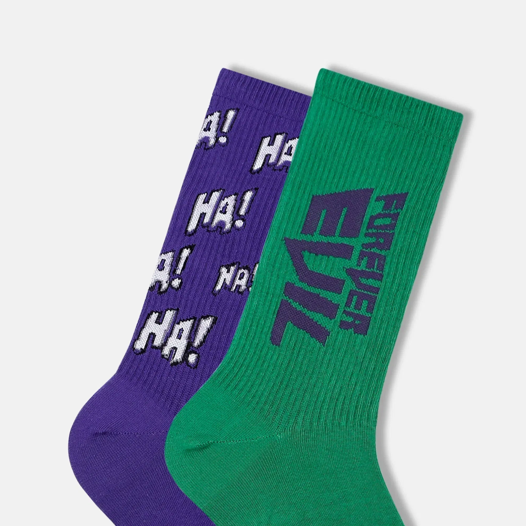 Men's Justice League Joker Crew Socks