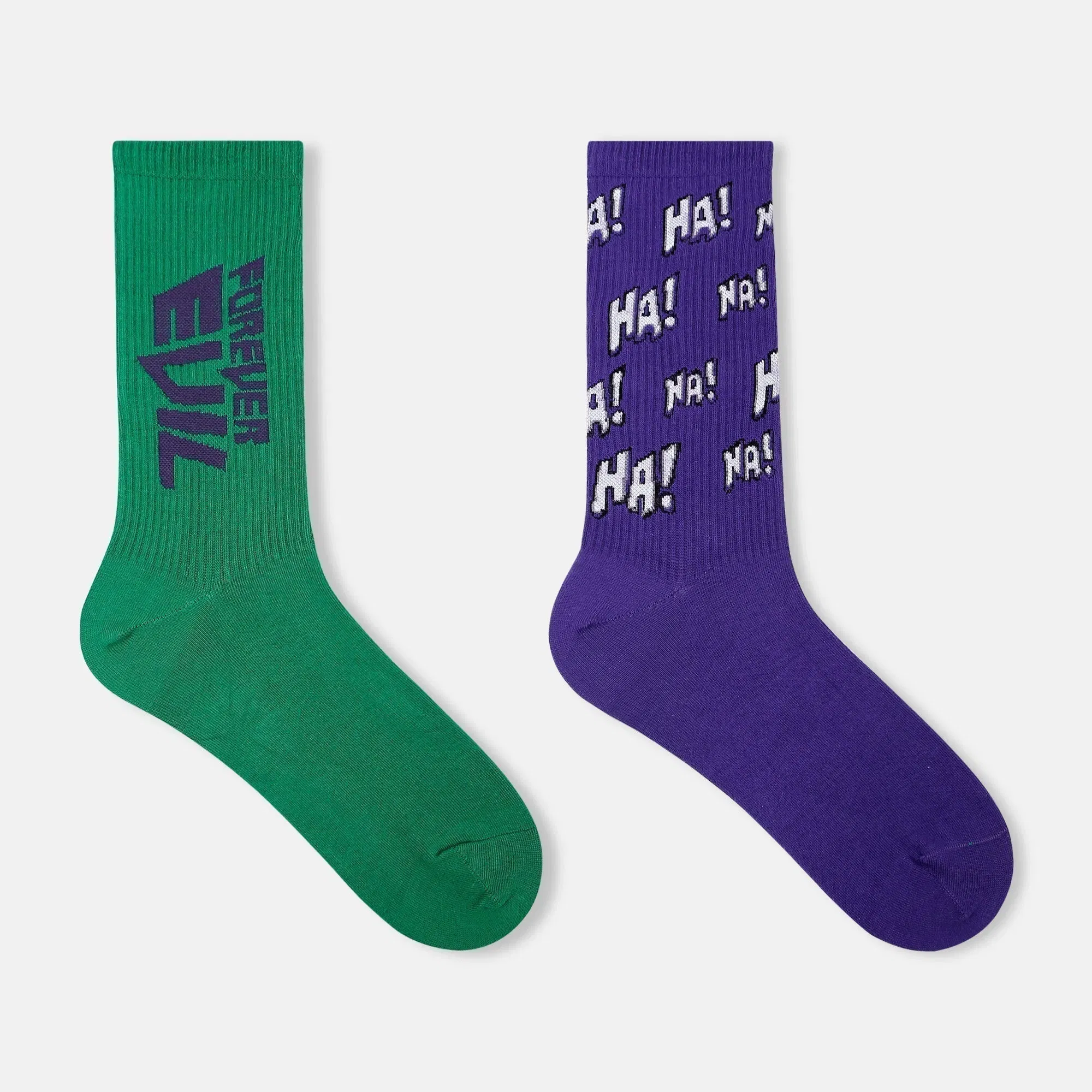 Men's Justice League Joker Crew Socks