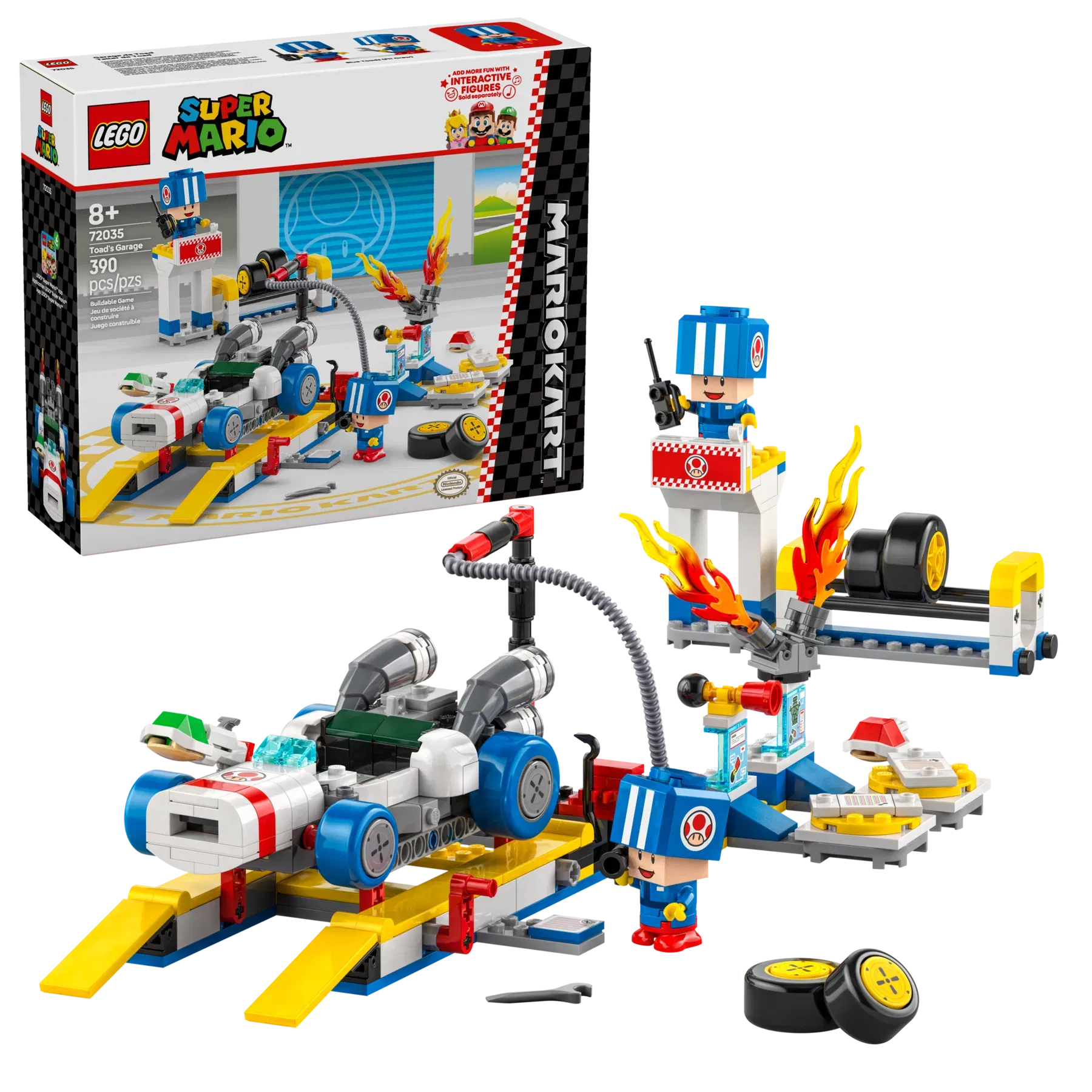 Lego Mario Kart Toads Garage
