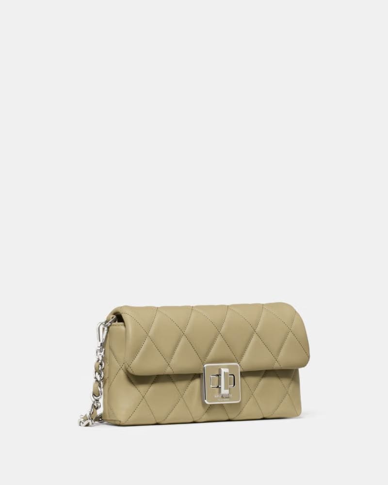 KateSpade Carey Quilted Mini Crossbody Elm