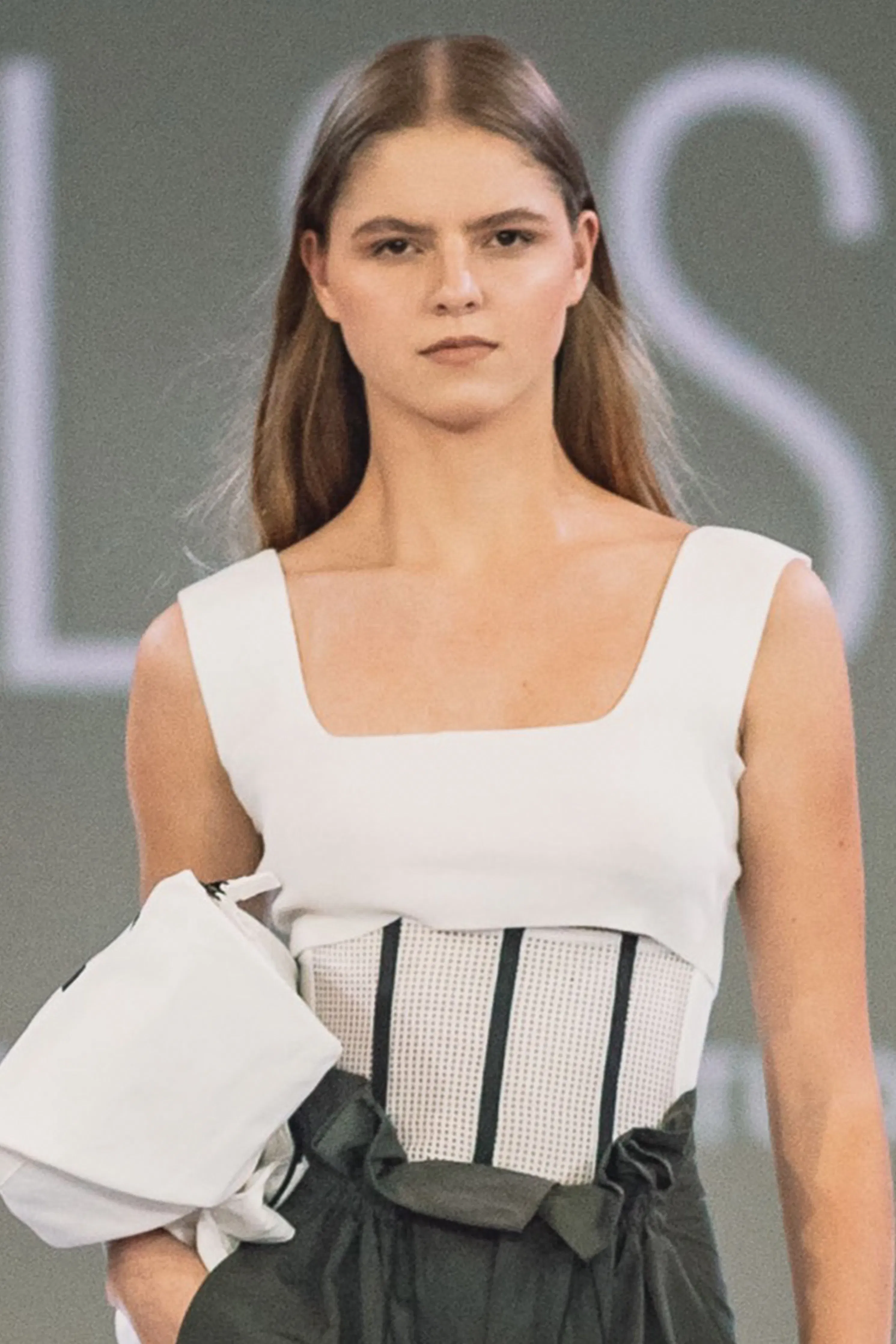 MESH OUTLINE CORSET BELT