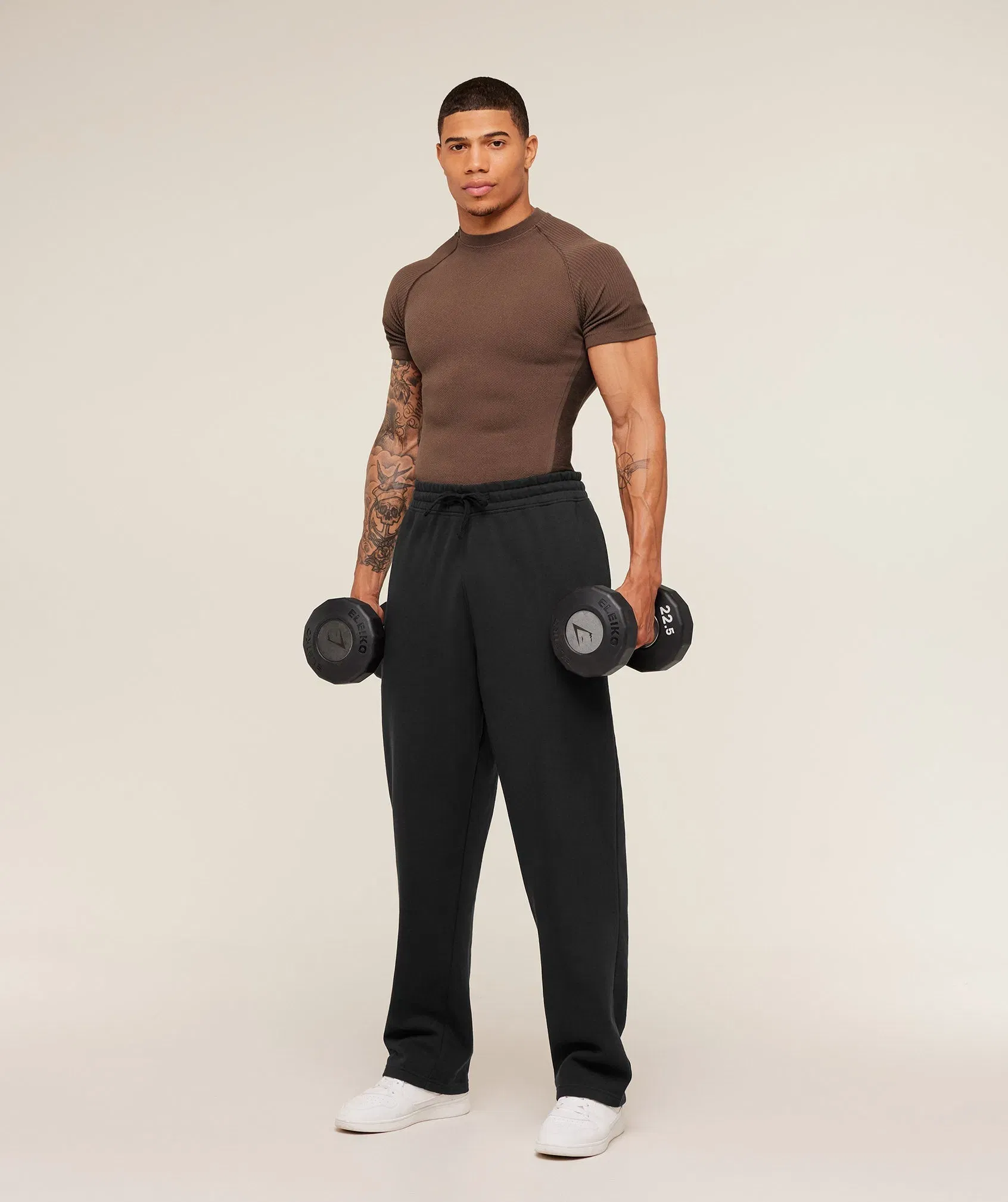 Gymshark Physique T-Shirt - Soft Brown/Archive Brown