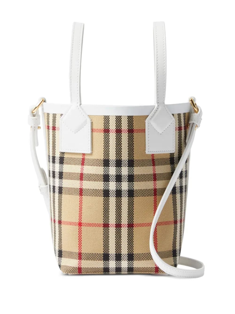 mini London Vintage-check tote