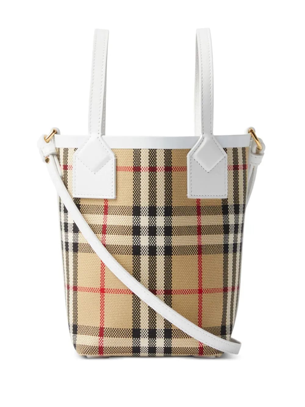 mini London Vintage-check tote